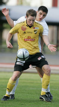Johan Persson håller undan