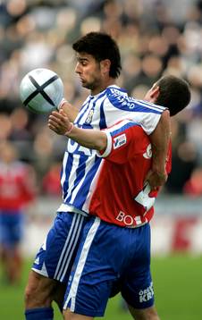 George Mourad brottas med Jacob Augustsson
