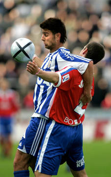 George Mourad brottas med Jacob Augustsson