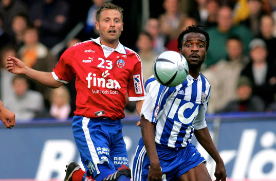 Erik Wahlstedt, Helsingborg och Peter Ijeh, Göteborg