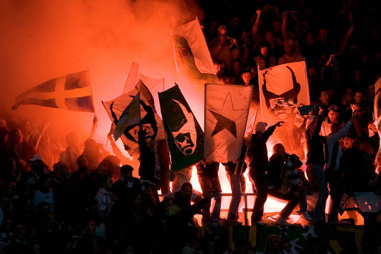 Supporter, Hammarby, bengaliska eldar