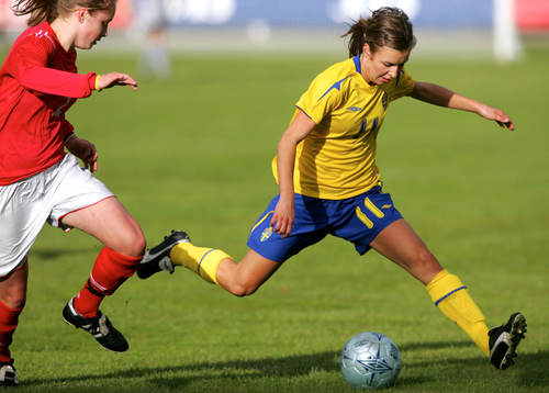 Johanna Andersson och Stephanie Houghton