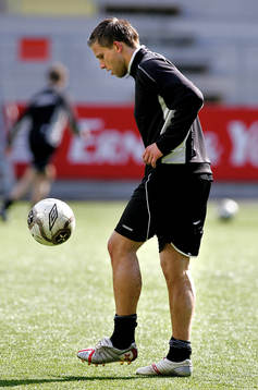 Anders Svensson, träning
