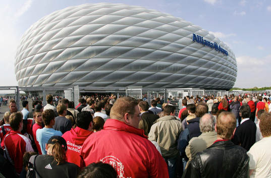 Fotboll ,arena, Stadion, Allianz Arena, München
