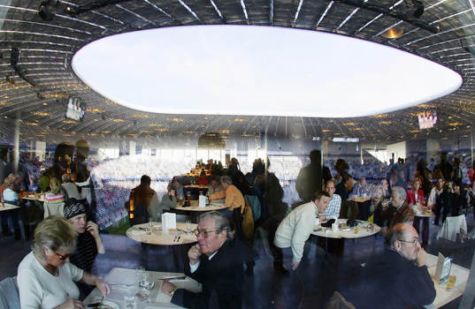 Fotboll, arena, Stadion, Allianz Arena, München