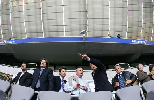 Fotboll, arena, Stadion, Allianz Arena, München