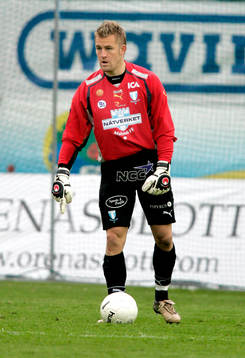 Fotboll, Lee Baxter, (målvakt) Malmö FF