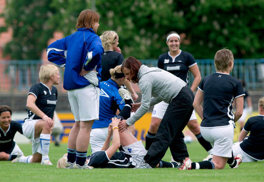 Fotboll, Uefa Women´s Cup, Träning, Djurgården/Älvsjö