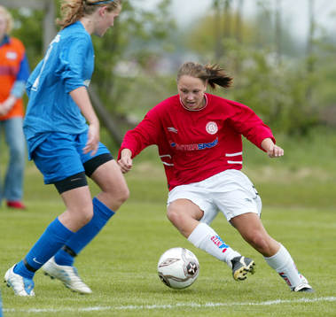 Fotboll, Kommunal Cup, dam