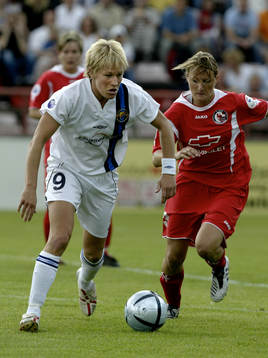 Fotboll, Uefa Women´s Cup, Potsdam Turbine -