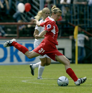 Fotboll, Uefa Women´s Cup, Potsdam Turbine -