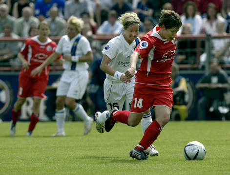 Fotboll, Uefa Women´s Cup, Potsdam Turbine -