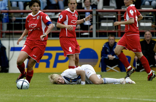 Fotboll, Uefa Women´s Cup, Potsdam Turbine -