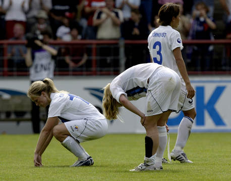 Fotboll, Uefa Women´s Cup, Potsdam Turbine -