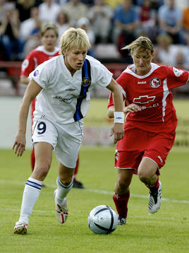 Fotboll, Uefa Women´s Cup, Potsdam Turbine -