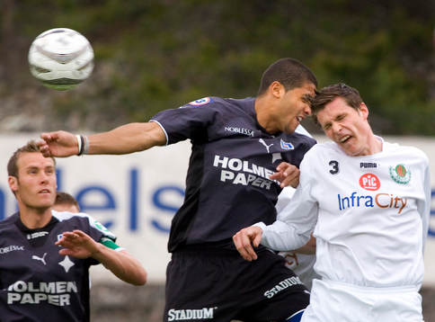 Daniel Olsson, Väsby och Bruno Santos, Norrköping