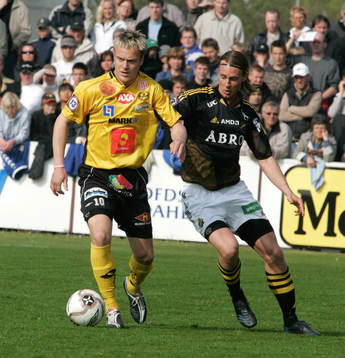 Marcus Ekenberg, Mjällby och Jonas Forsberg, AIK