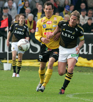 Peter Hiir-Salakka, Mjällby och Daniel Tjernström, AIK