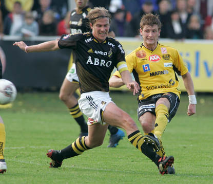 Daniel Tjernström, AIK och Philip Jonasson, Mjällby