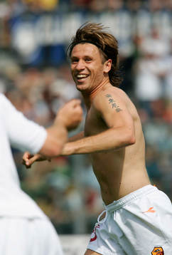 Cassano, mål, Roma, jubel