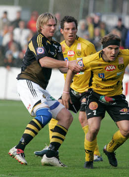 Andreas Anderssson, AIK och Johan Svensson, Mjällby