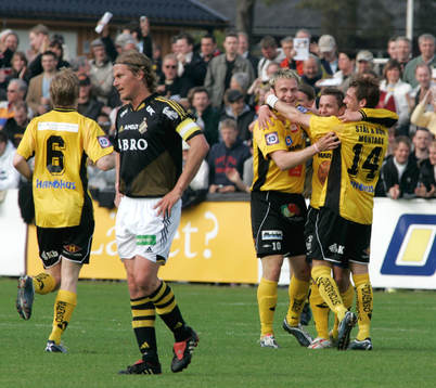 Daniel Tjernström, AIK, depp och jubel, Mjällby, Marcus