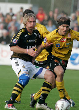 Andreas Anderssson, AIK och Johan Svensson, Mjällby