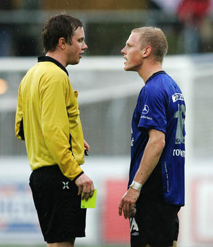 Markus Strömbergsson, domare och Magnus Andersson
