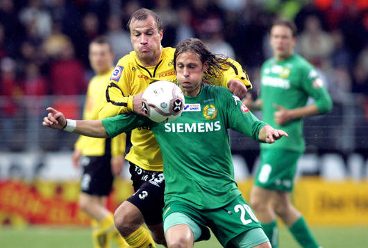 Hasse Bergren, Elfsborg och Björn Runström, Hammarby