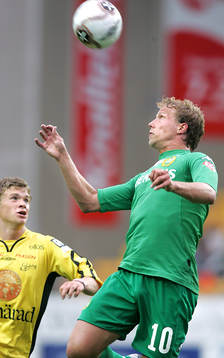 Erik Johansson, Hammarby och Samuel Holmén, Elfsborg