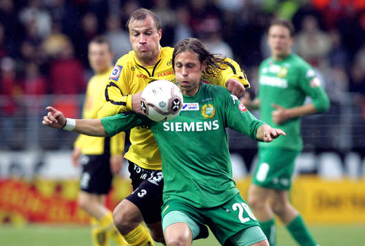 Hasse Bergren, Elfsborg och Björn Runström, Hammarby
