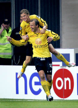 Hasse berggren, Elfsborg grattas av Samuel HolmÈn