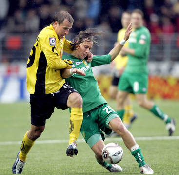 Hasse berggren, Elfsborg och Björn Runström, Hammarby