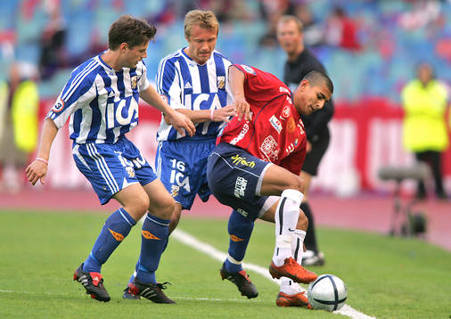 Sebastian Johansson, Magnus Johansson och Ailton Almeida