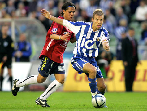 Niclas Alexandersson och Angelo Vega