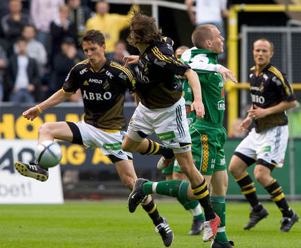 Dennis Östlundh, Mattias Moström och Nicklas Carlsson,