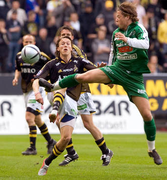 Mattias Moström, AIK och Peter Gitzélov, Boden