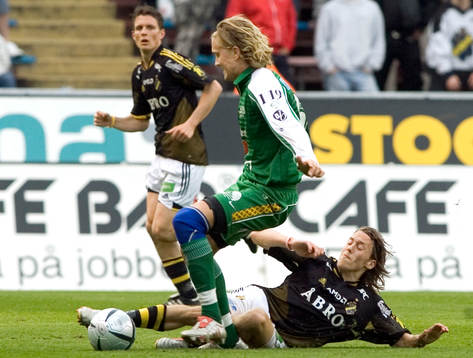Mattias Moström, AIK och Rickard Nilsson, Boden