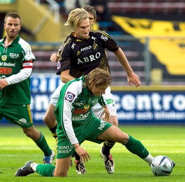 Andreas Andersson, AIK och Peter Gitzélov, Boden