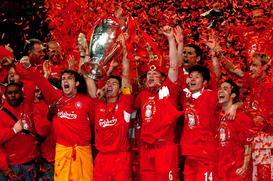 Liverpool firar segern