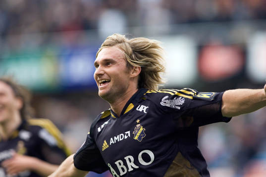 Andreas Andersson, AIK, jubel