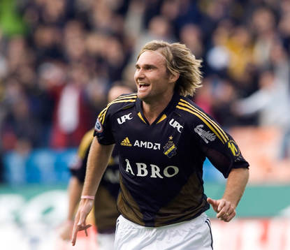 Andreas Andersson, AIK, jubel