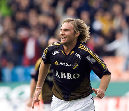 Andreas Andersson, AIK, jubel