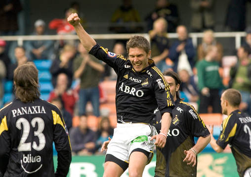 Denis Östlundh, AIK, jubel