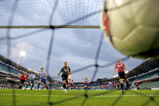 George Mourad, Göteborg nickar in 1-1 målet