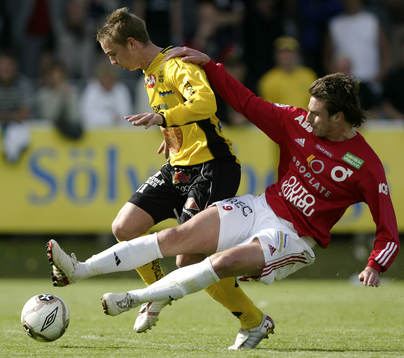 Fredrik Olsson, Mjällby och Mikael Nilsson, Degerfors