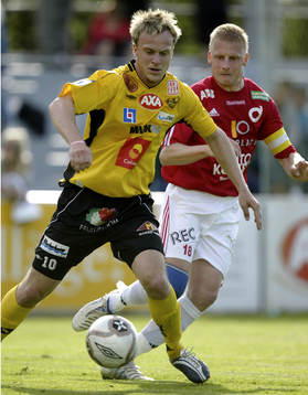 Marcus Ekenberg, Mjällby och Mikael Mårtensson, Degerfors