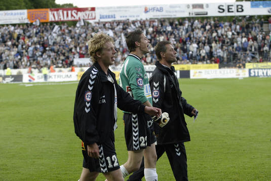lättnads suck eftermatchen, 12 Mikael Rynell, 22 Jonas