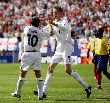 Peter Crouch, och Owen