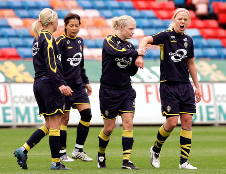 Josefine Öqvist, Jane Törnqvist, Anna Paulsson och